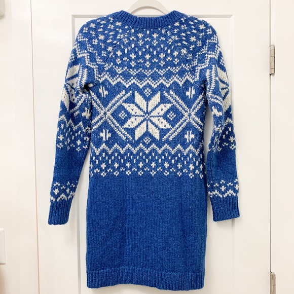 🍀Sale 4/$20 Abercrombie & Fitch Nordic style sweater dress - Picture 4 of 10